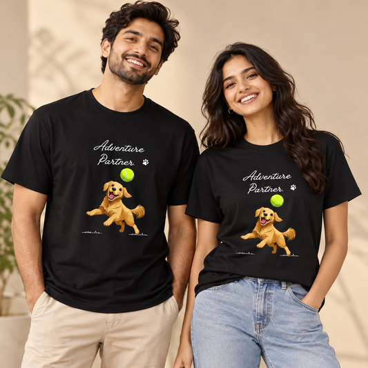 Adventure Partner – Unisex Classic T-Shirt - Black