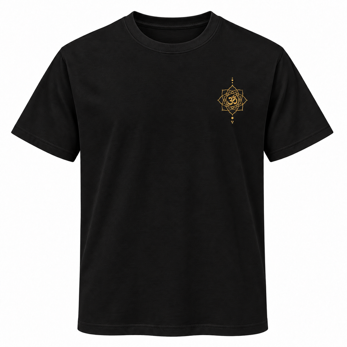 Lotus Mandala – Unisex T-Shirt - Black