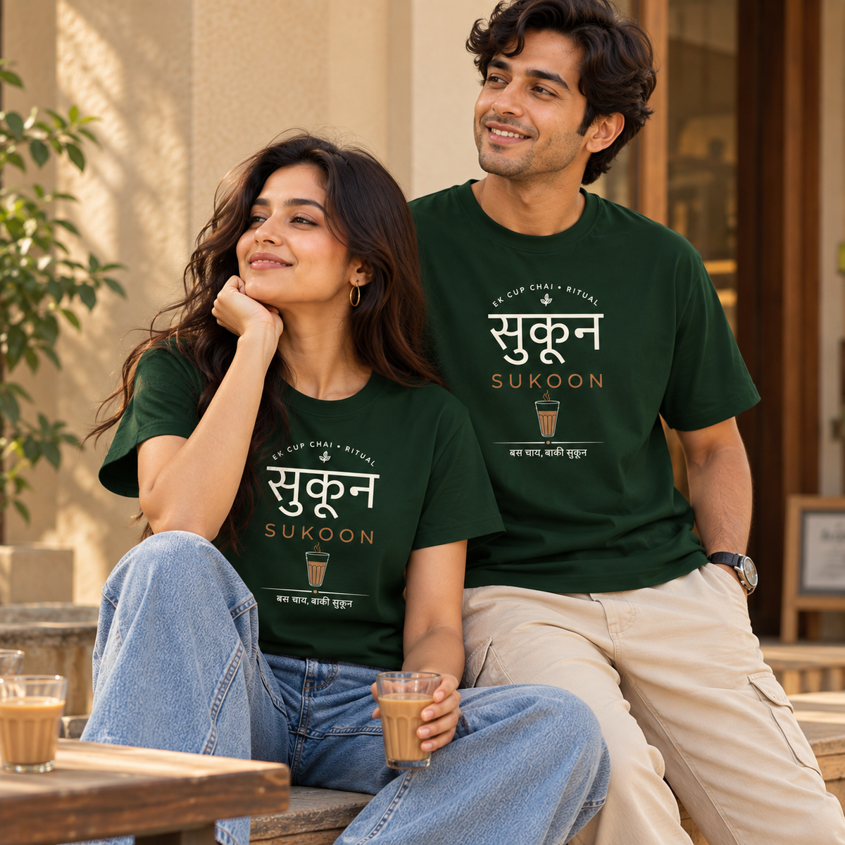 Chai Sukoon – Unisex Classic T-Shirt - Bottle Green