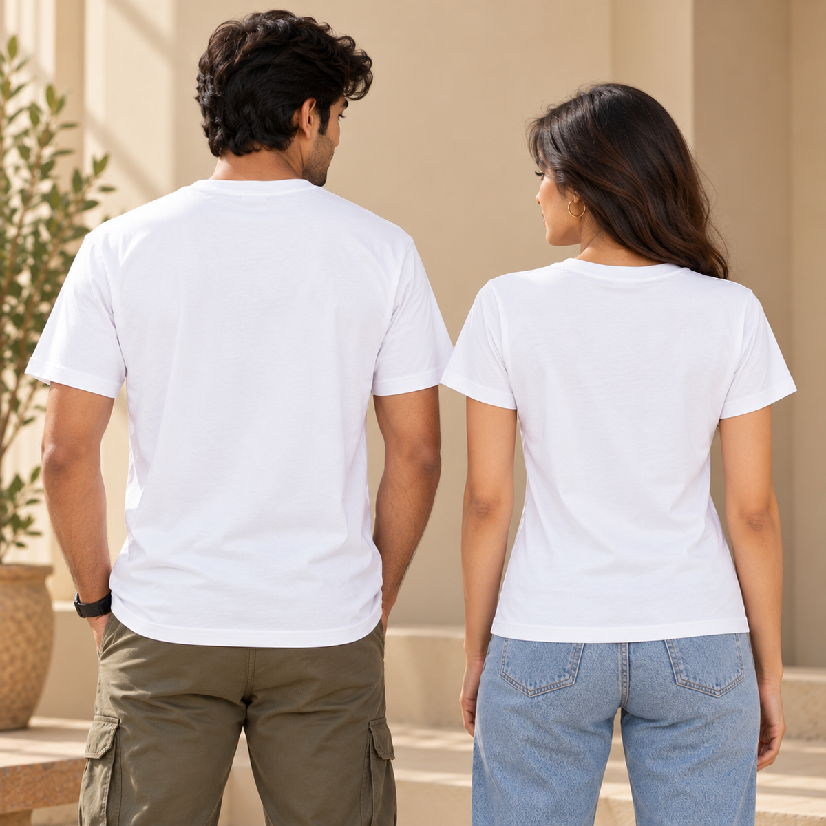 Made In Bharat – Unisex Classic T-Shirt - White