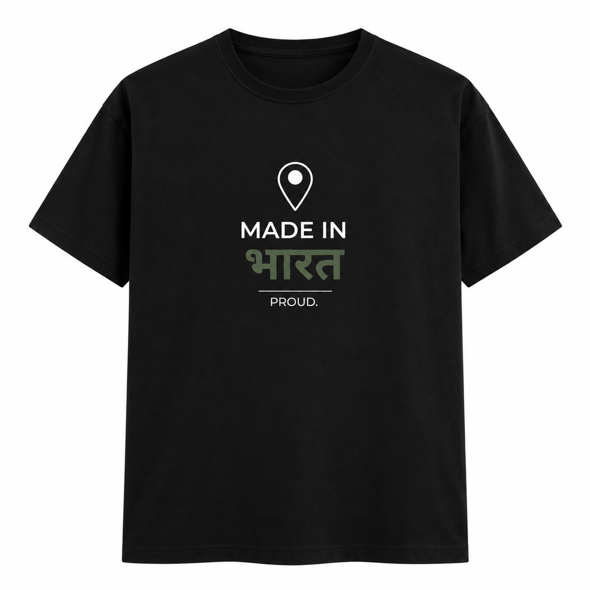 Made In Bharat – Unisex Classic T-Shirt - Black
