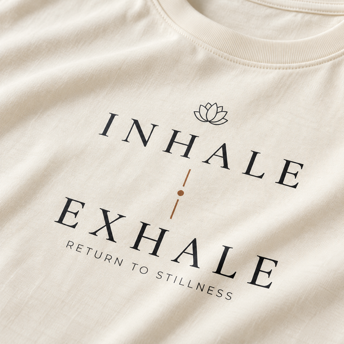 Inhale Exhale – Unisex Classic T-Shirt - Off White