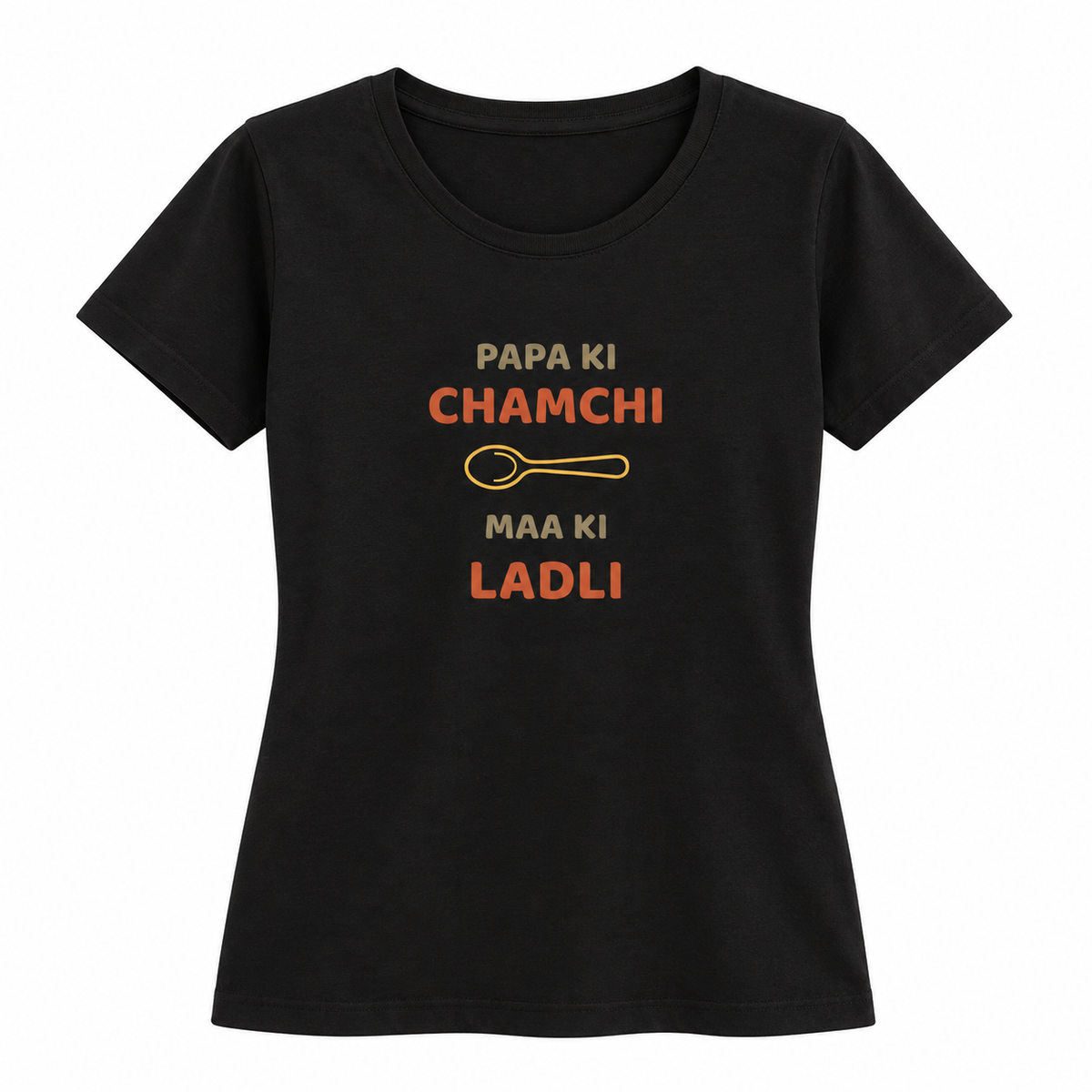 Papa Ki Chamchi – Women's Classic T-Shirt - Black