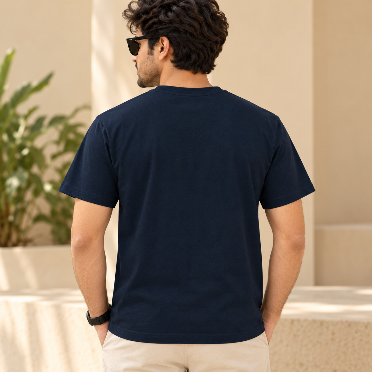 Apna Time Ayega – Men's T-Shirt - Navy Blue