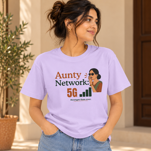 Aunty Network – Women's T-Shirt – Lavender
