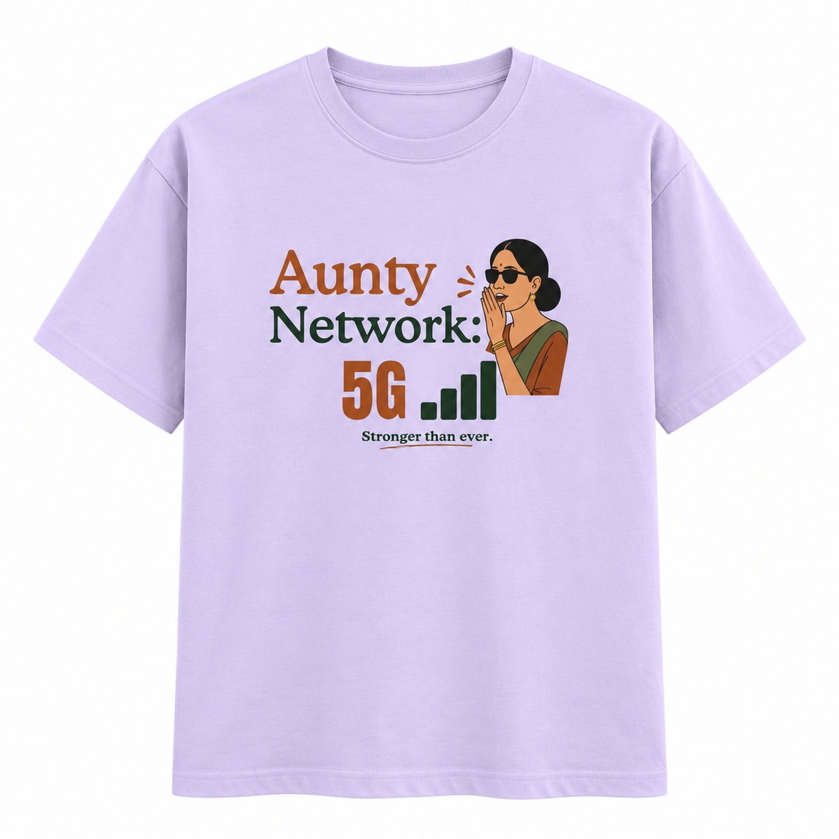 Aunty Network – Women's T-Shirt – Lavender