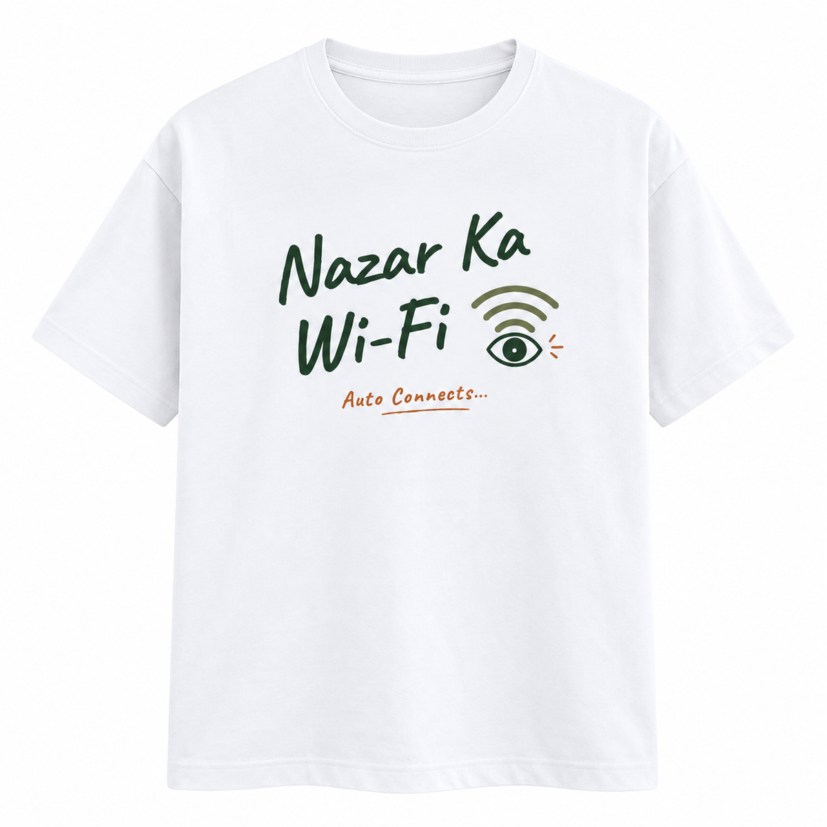 Nazar Ka WiFi – Women's T-Shirt – White