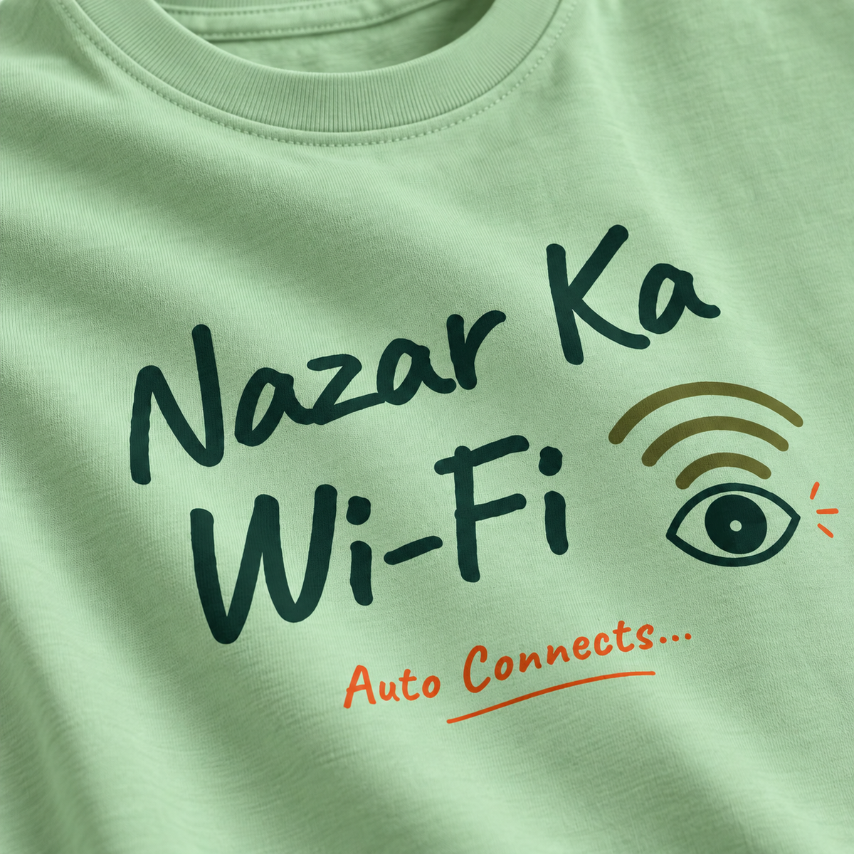 Nazar Ka WiFi – Women's T-Shirt – Jade