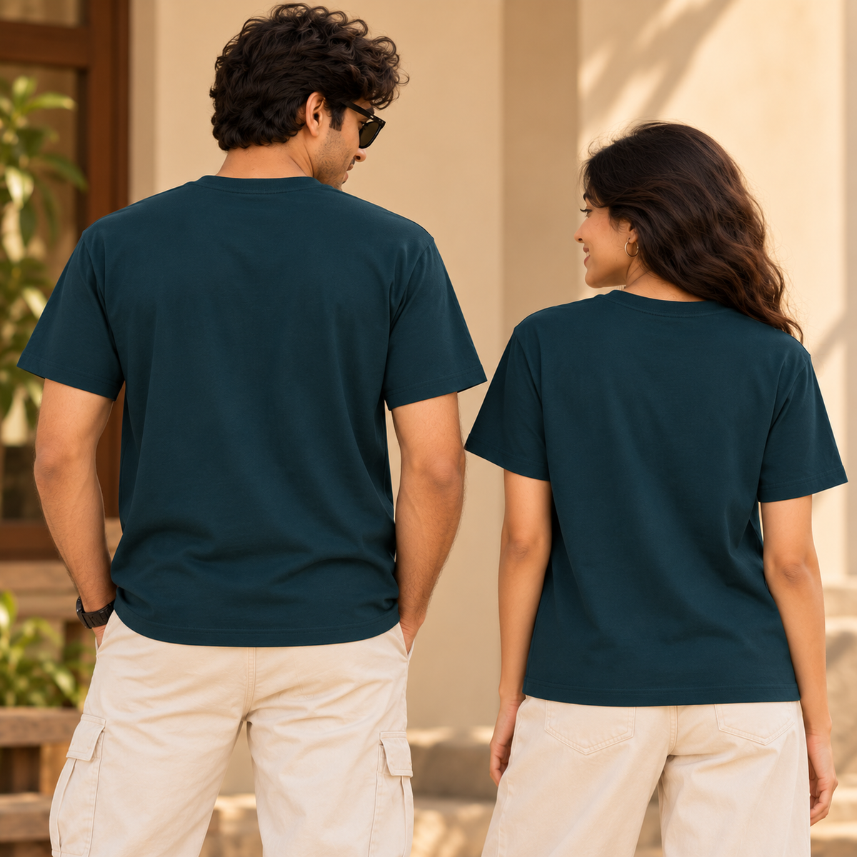 Bas Abhi Nahi – Unisex T-Shirt – Petrol Blue