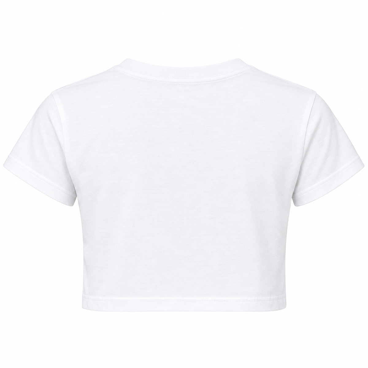 Log Kya Kahenge – Women's Crop Top – White