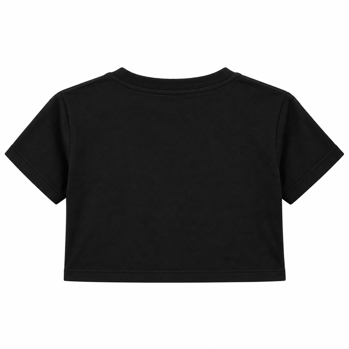 Drama Nahi, Sanskaar Hain – Women's Crop Top – Black