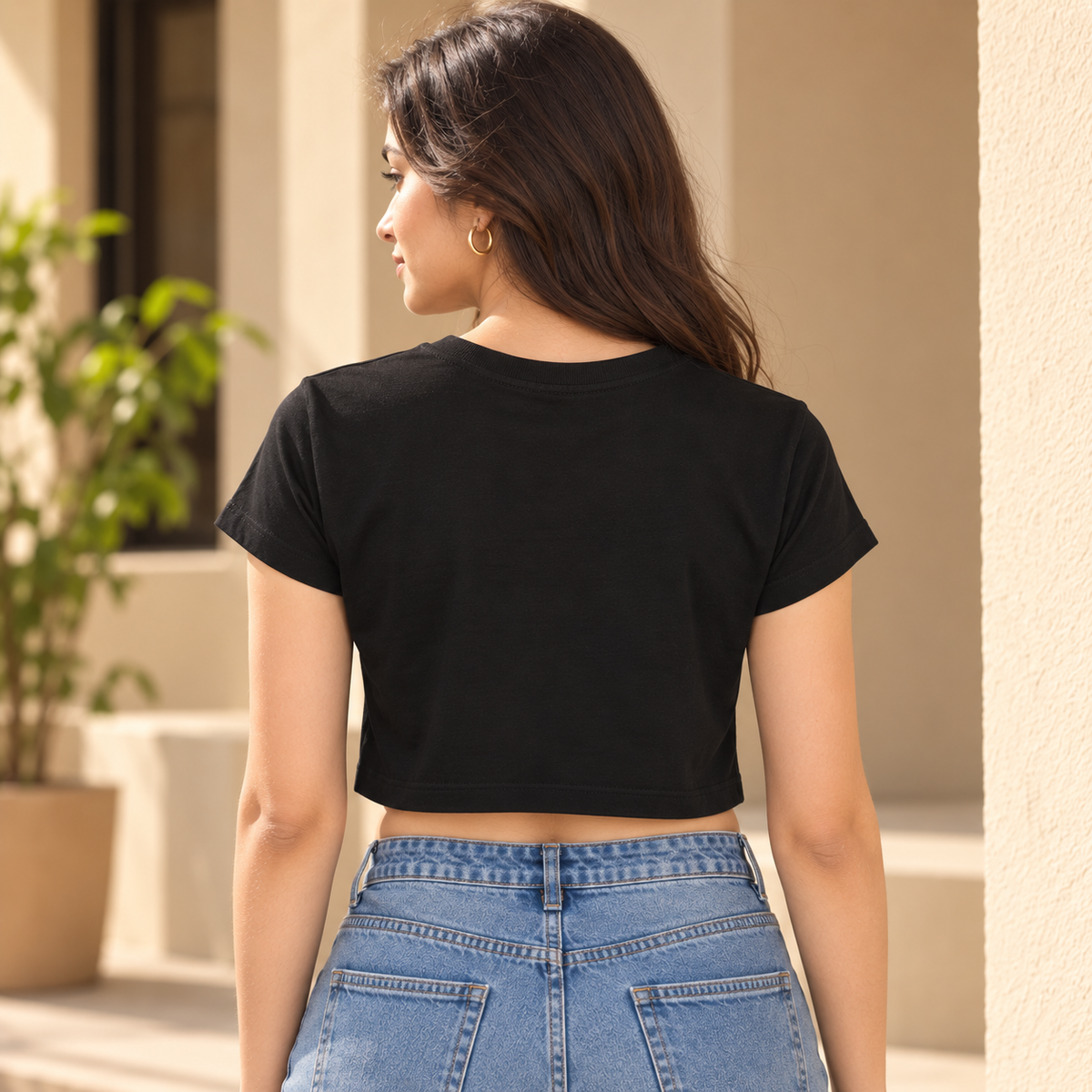 Princess Energy – Women’s Crop Top – Black
