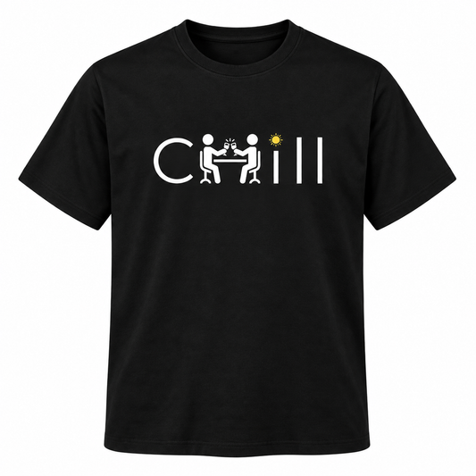 Chill – Men’s T-Shirt – Black