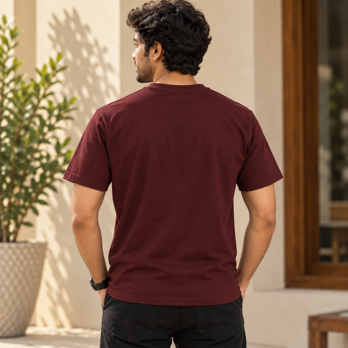 Bhai, Dekh Lenge – Maroon T-Shirt