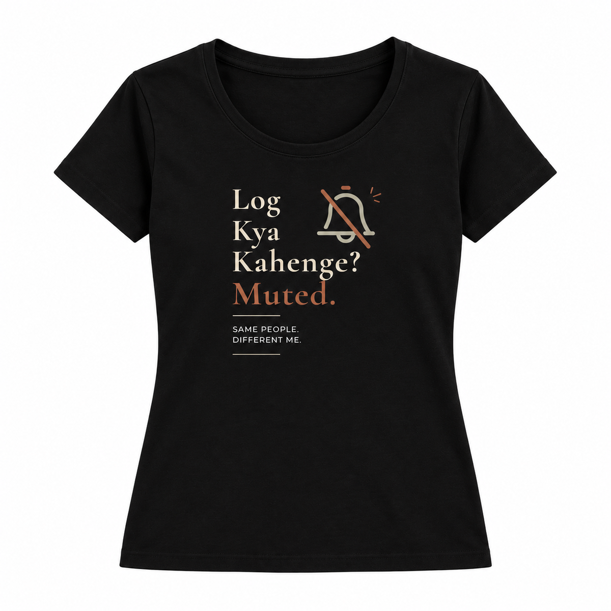 Log Kya Kahenge – Women's Classic T-Shirt - Black