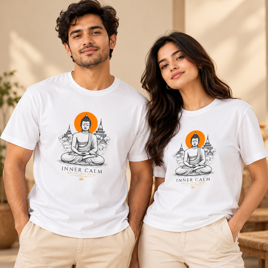 Inner Calm – Unisex Classic T-Shirt – White