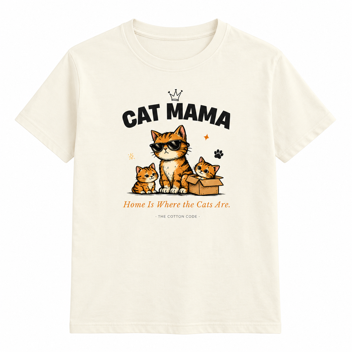 Cat Mama – Women's T-Shirt - Off White