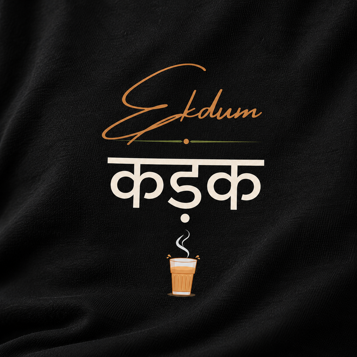 Ek Dum Kadak Chai – Women's Classic T-Shirt - Black