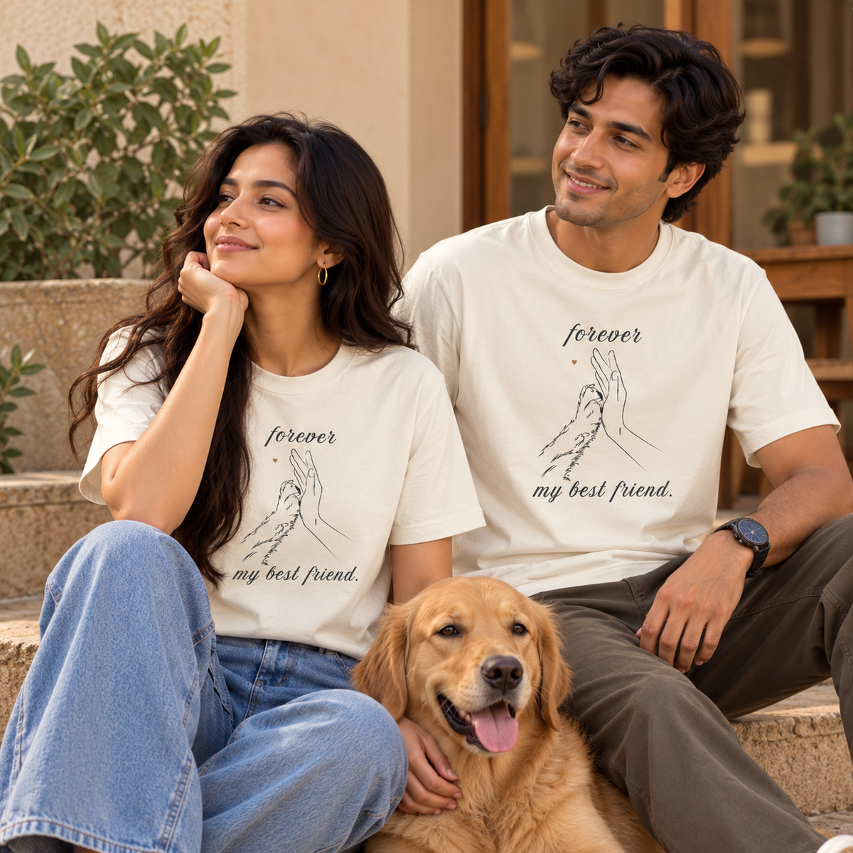 Forever Paw – Unisex Classic T-Shirt - Off White