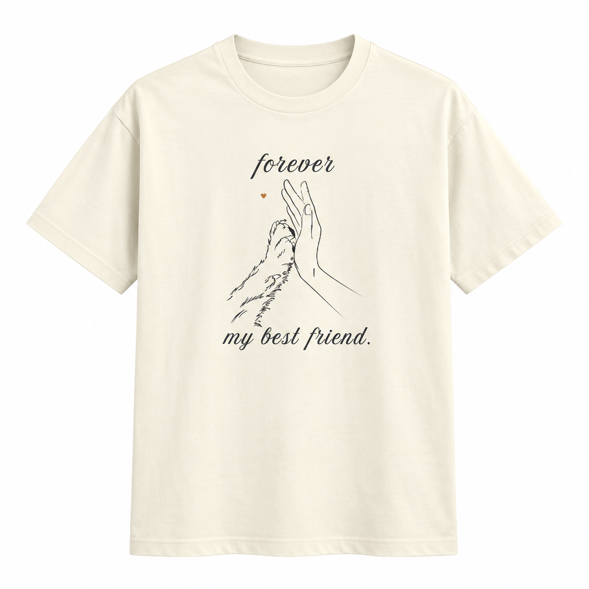 Forever Paw – Unisex Classic T-Shirt - Off White