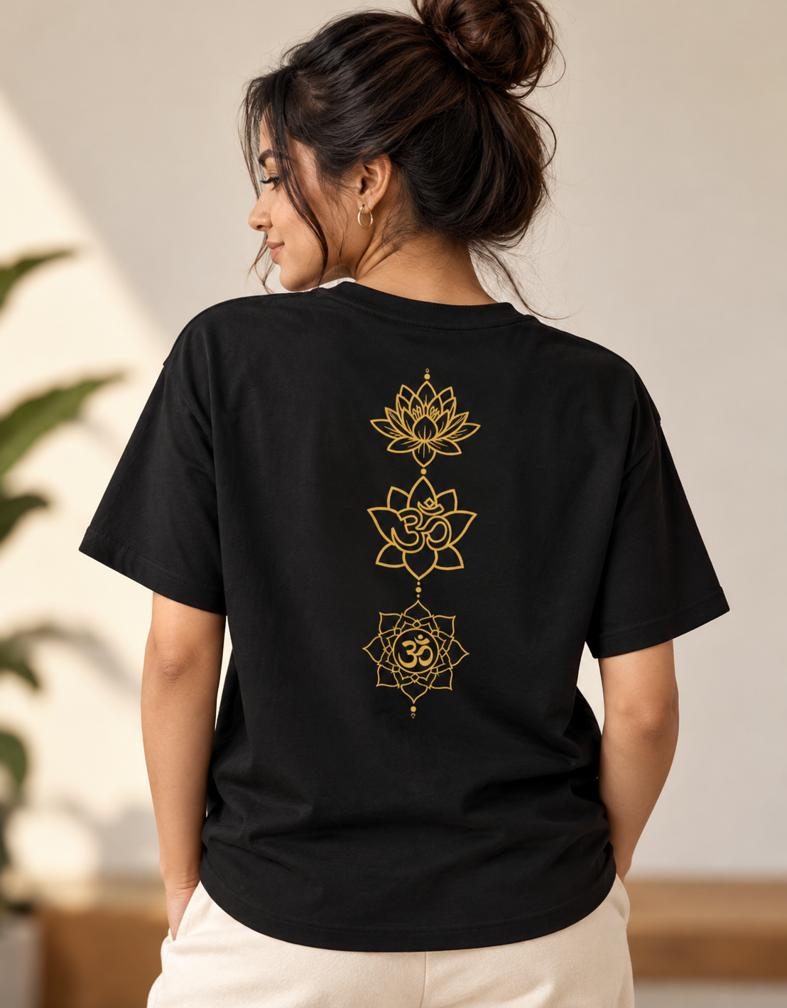 OM Lotus Mandala – Unisex Classic T-Shirt - Black