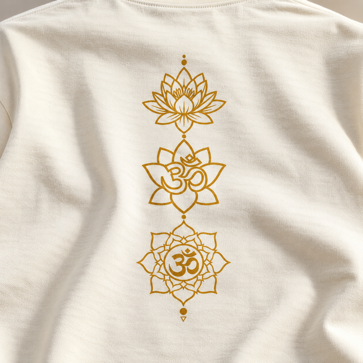OM Lotus Mandala – Unisex Classic T-Shirt - Off White