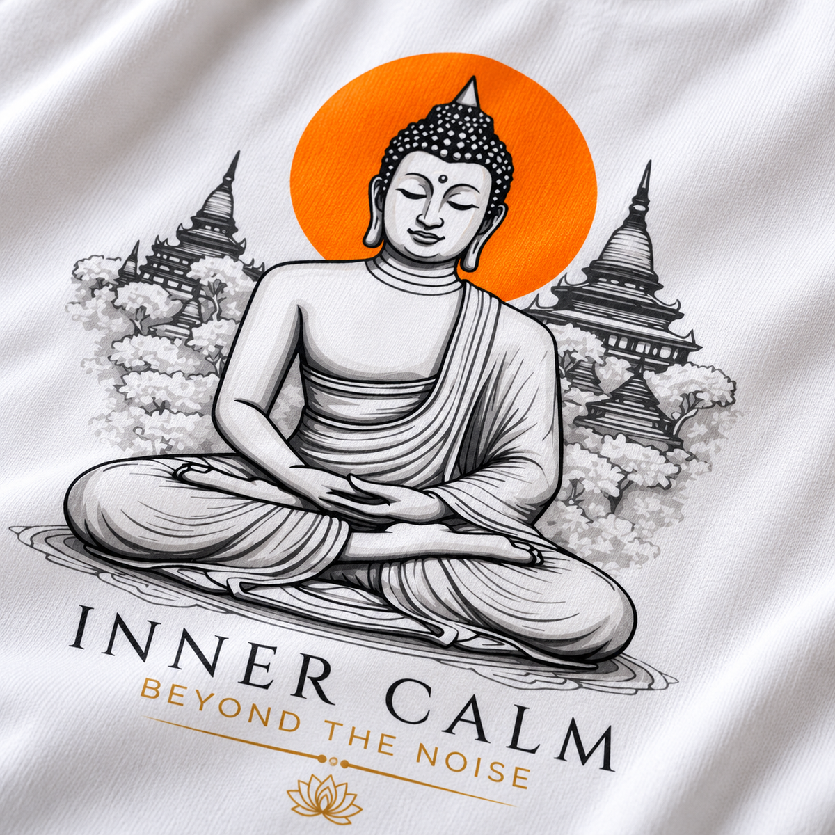 Inner Calm – Unisex Classic T-Shirt – White