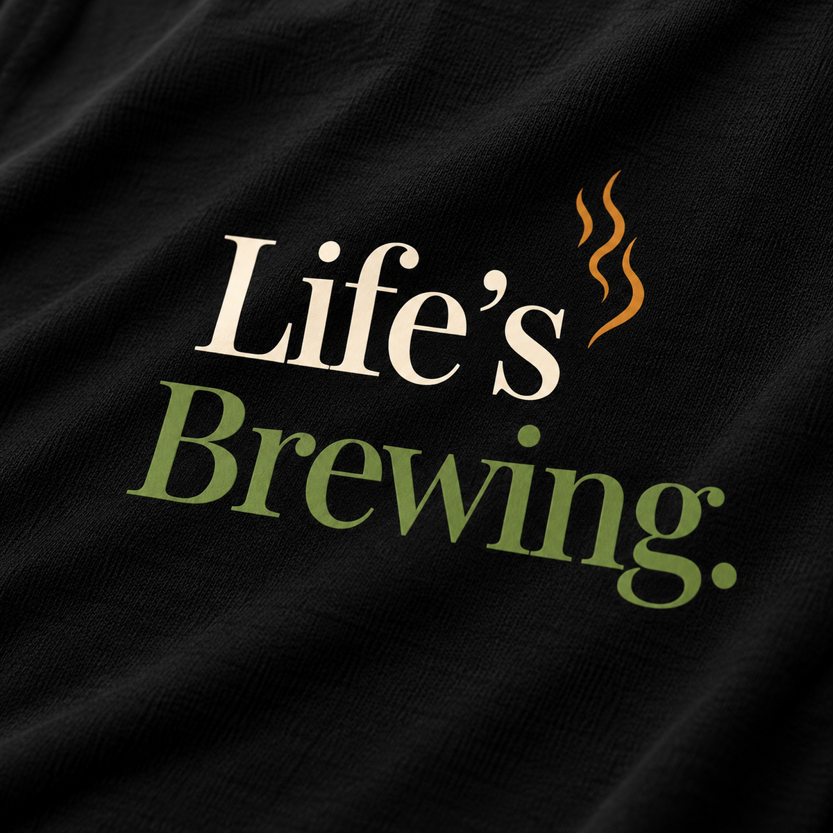 Life's Brewing – Unisex T-Shirt - Black