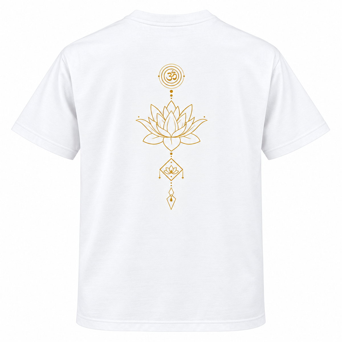 Lotus Mandala – Unisex Classic T-Shirt - White