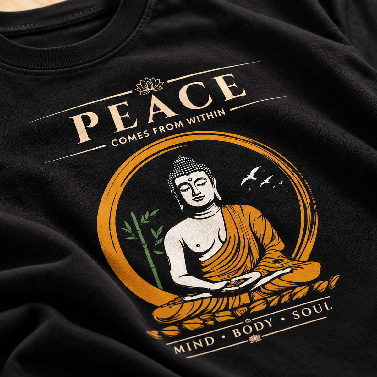 Peace Within – Unisex Classic T-Shirt - Black