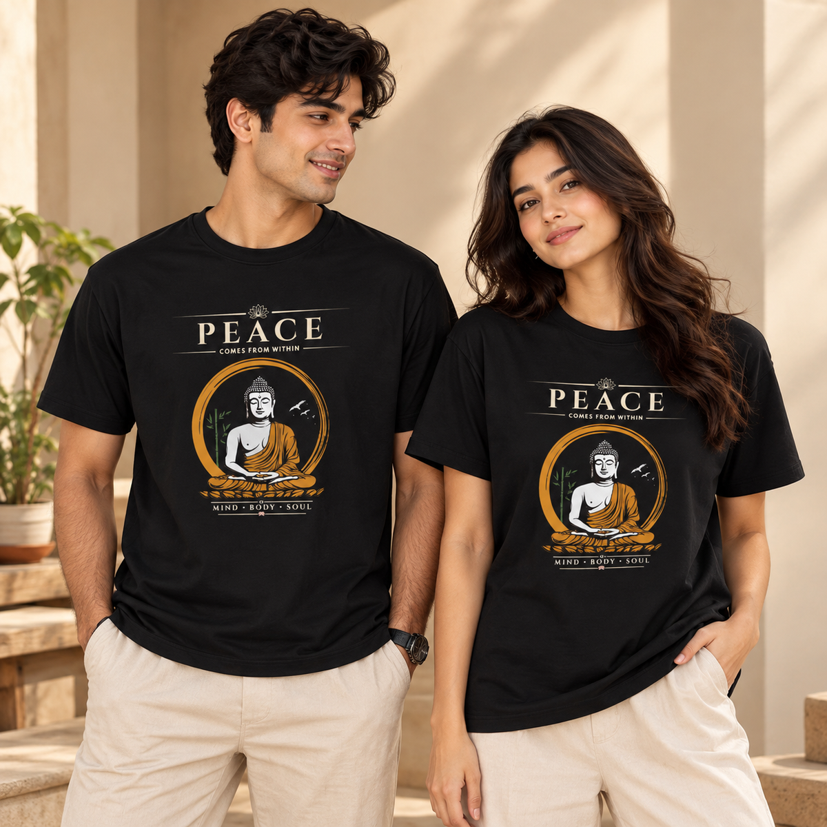 Peace Within – Unisex Classic T-Shirt - Black
