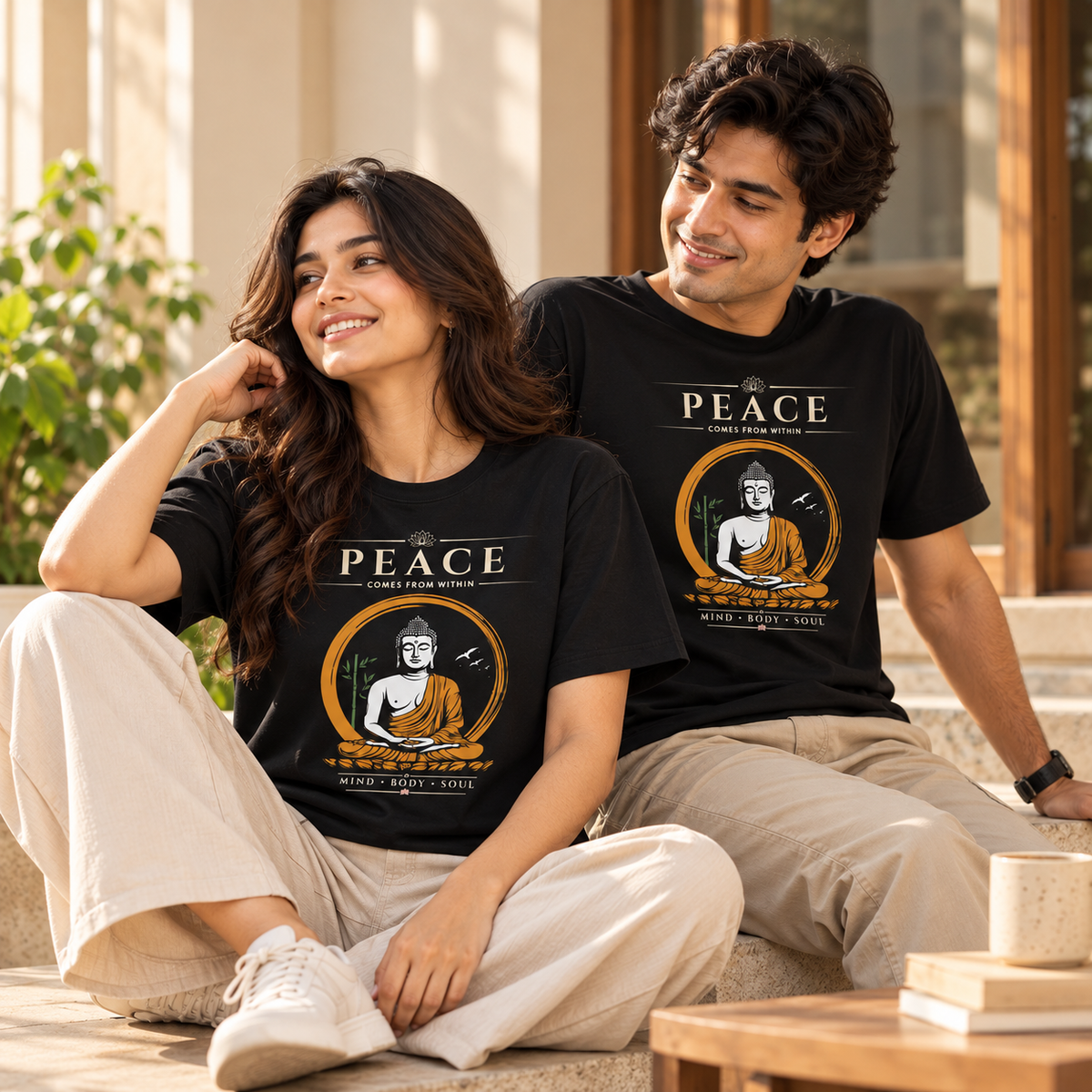 Peace Within – Unisex Classic T-Shirt - Black
