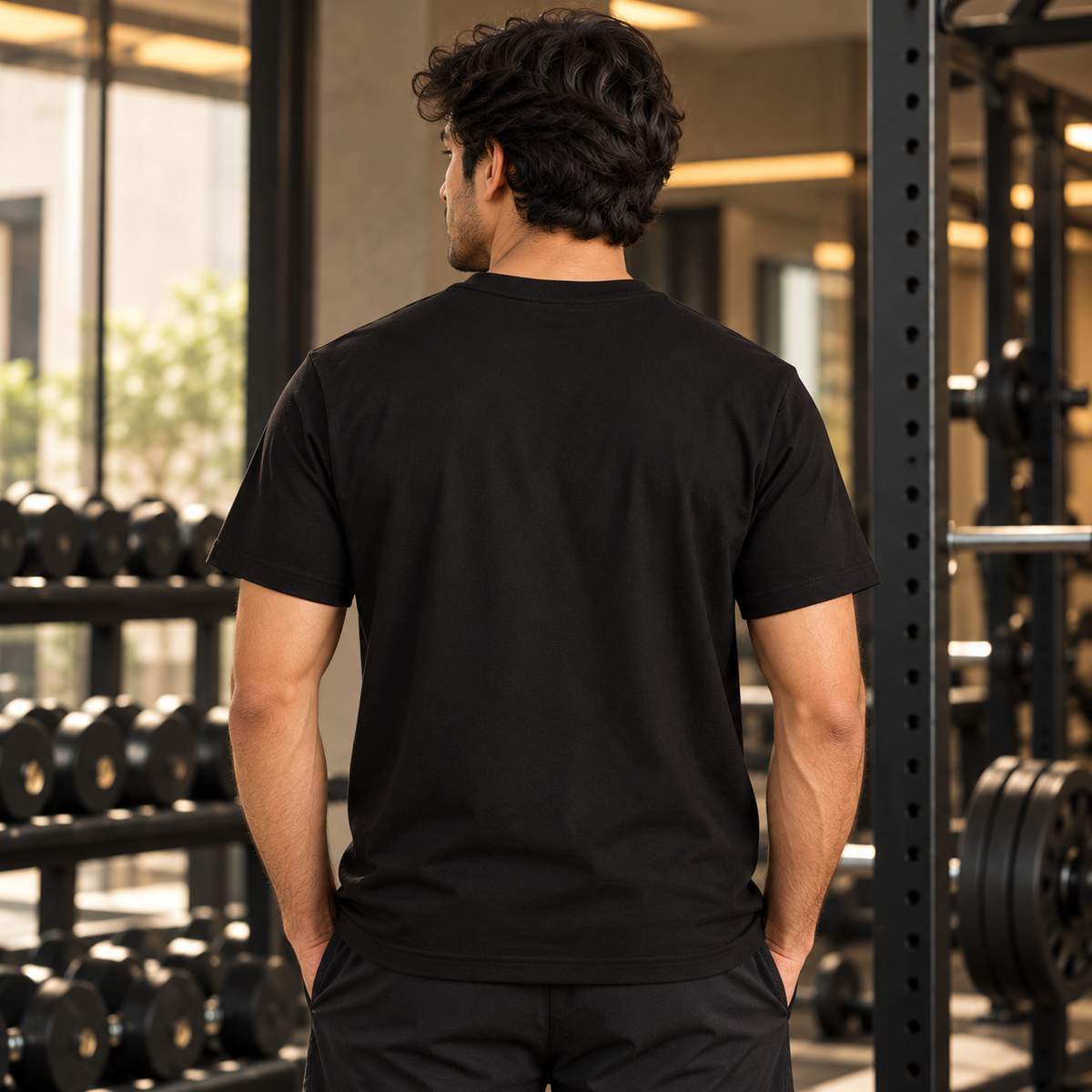 Don’t Wish. Work For It. – Men's T-Shirt - Black