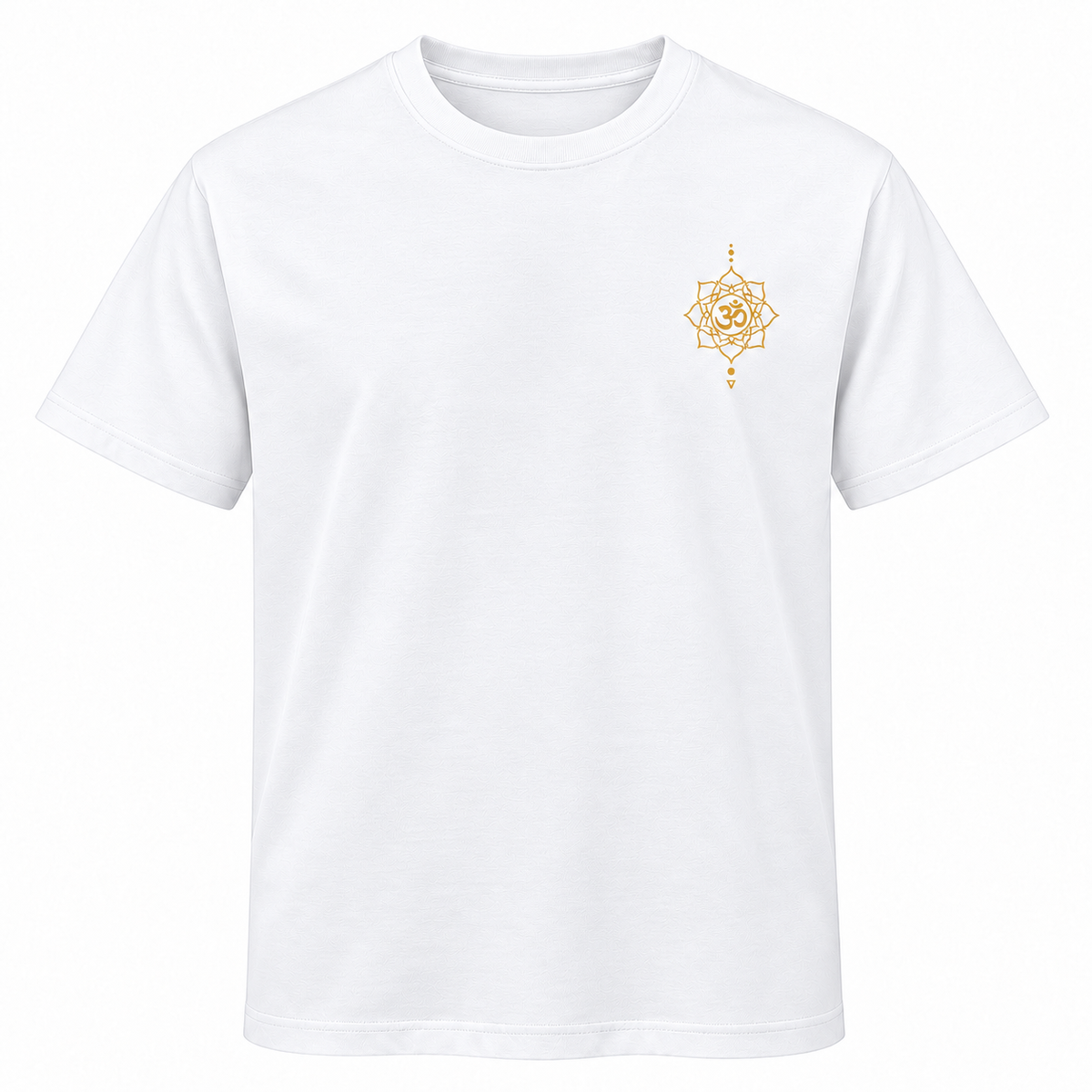 Lotus Mandala – Unisex Classic T-Shirt - White